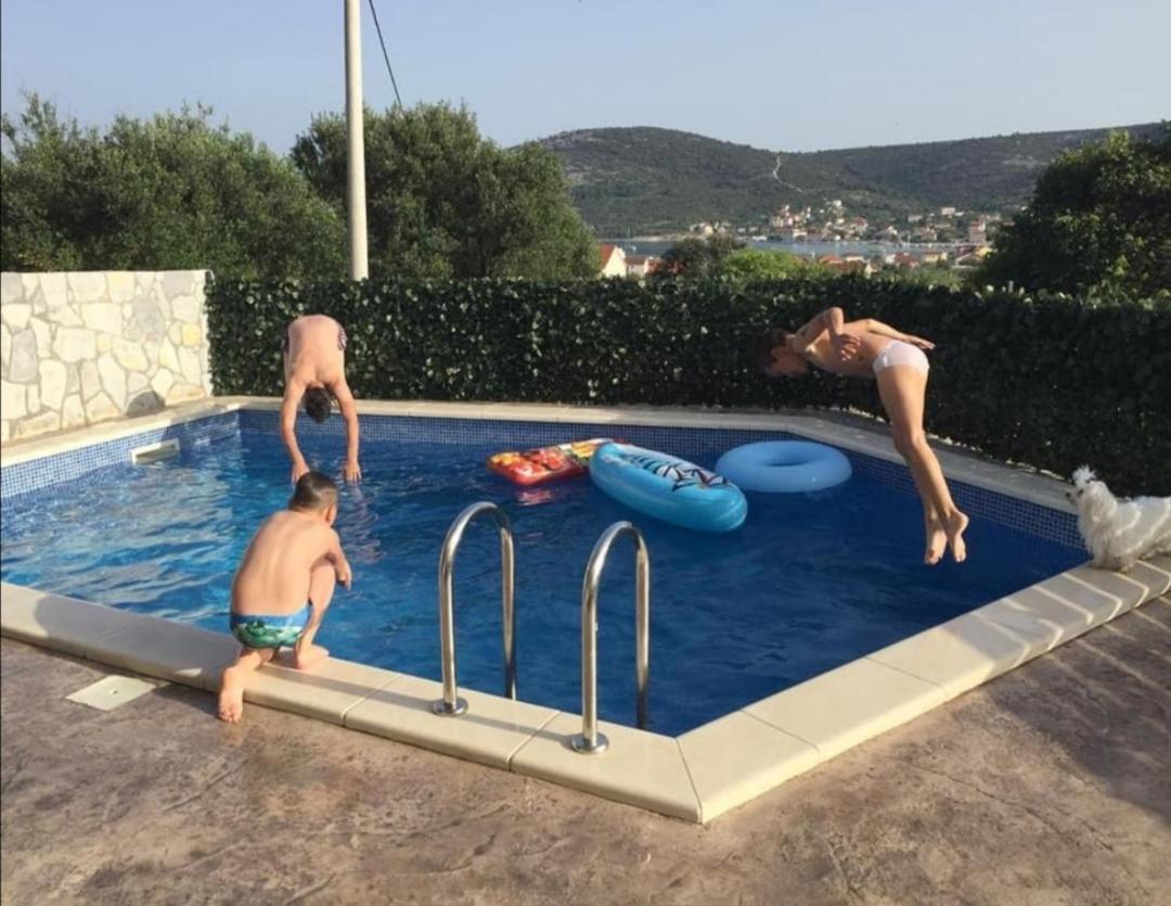Villa Croatia Sea View With Heated Pool Vinišće Zewnętrze zdjęcie
