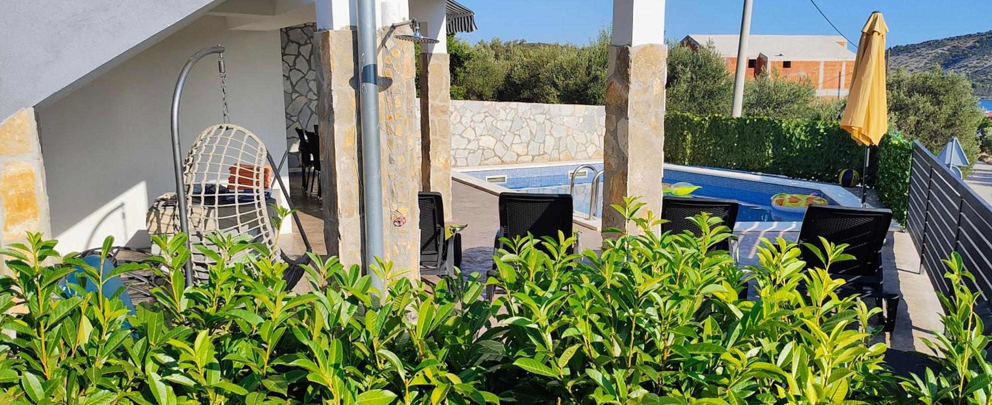 Villa Croatia Sea View With Heated Pool Vinišće Zewnętrze zdjęcie