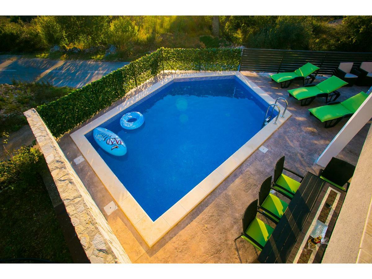 Villa Croatia Sea View With Heated Pool Vinišće Zewnętrze zdjęcie